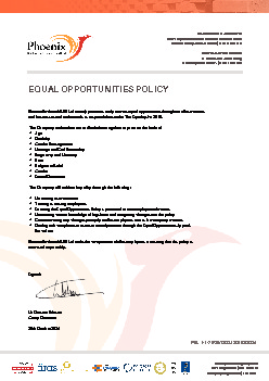 EQUAL OPPORTUNITIES POLICY